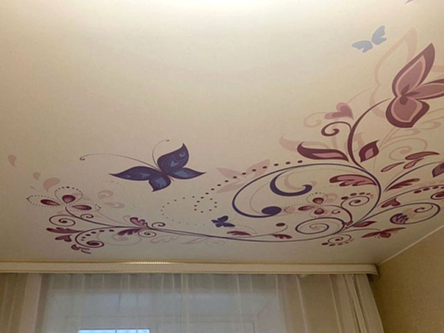 Натяжные потолки с фотопечатью: открываем новые горизонты